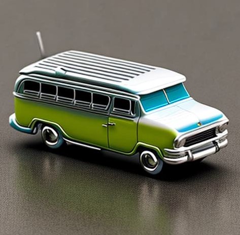 miniature campervan